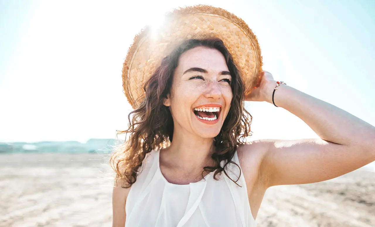 Invisalign clear aligners patient
